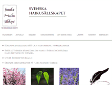 Tablet Screenshot of haiku-shs.org